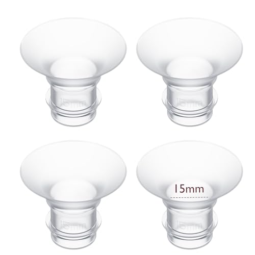 Image of Momcozy 15mm 4Count Flange Insert Compatible with 24mm Flange/Shield of Most Pumps