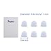 0.44 inch/11mm Silicone Ear Domes for Banglijian Hearing Device LS01P - 6-Piece Replacement Set, Secure Fit & Clear Sound, Easy Tool-Free Installation