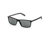  Timberland Eyewear TB9222 Gafas, Shiny Black/Green Polarized, 56 para Hombre