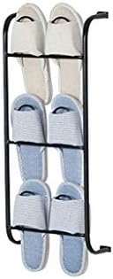3-Tier/4-Tier Metal Wall-Mounted Shoe Rack - Durable Entryway Organizer for Boots & Shoes - Space-Saving Storage Solution for Home & Hallway