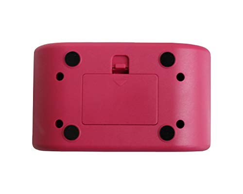 RIPTUNES Despertador digital alto com batedor de cama para pessoas com sono pesado para quarto, alar