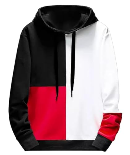 Image of More & More HOODMASTER Unisex Fleece Hoodie Sweatshirt with Pockets Full Sleeves Regular Fit Solid Pattern Hooded Neck and Standard Length | Cotton Hoddie for Womans Daily Use Long Sleeve