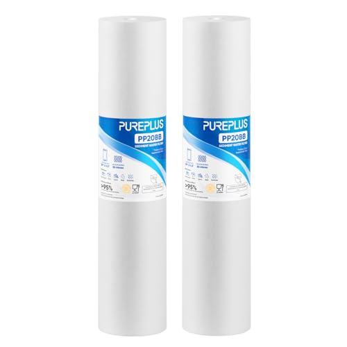 Filtre sédiments 20 microns PUREPLUS contre eau trouble et canalisations bouchées