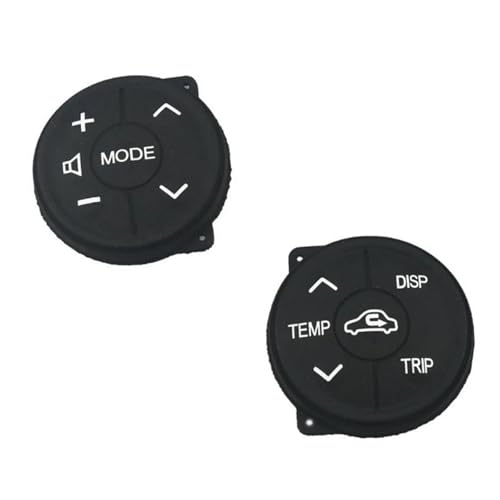 Commandes commutateur volant usées ? Remplacez les boutons en caoutchouc
