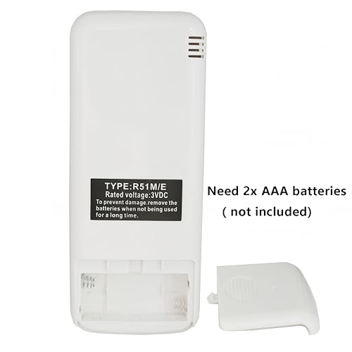 Télécommande de climatiseur KTC compatible RG51M5/EU RG51M1/EU1