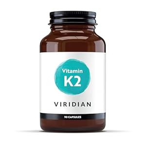 Viridian – Vitamin K2, 90 Capsules | Vegan Formula, Contributes to Maintenance of Normal Bones and Normal Blood Clotting | Non-Animal Tested Form | Nutritionist Formulated