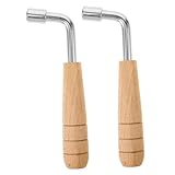 Clé d'accordage pour piano : paquet comprend deux clés, permettant des réglages de cordes et efficaces, rendant votre processus d'accordage plus et plus pratique, bouton d'accordage de