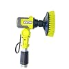 RYOBI ONEAND 18V Cordless TELESCOPING Power Scrubber and Compact Power SCRUBB