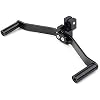 FSFY Universal Motorcycle Dual Way Gear Shift Lever Footrest Pedal Shifter for Motorcycles ATV UTV Quads Go Karts, Black