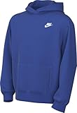 Nike K NSW Club FLC HDY Lbr Hooded Long Sleeve Top Unisex Niños