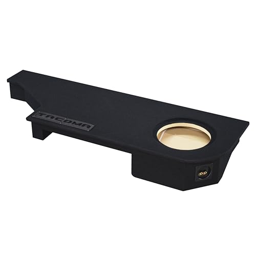 Compatible with Tacoma Double Cab 2024 2025 2026 12" Single Sub Box Subwoofer Enclosure Ground Shaker Speaker Box Car Audio