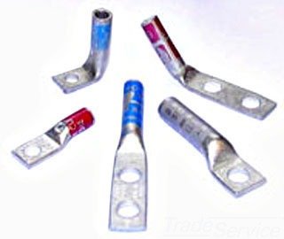 Two Hole Lug Compress Conct, 535 kcmil