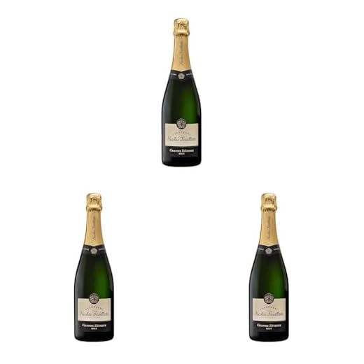 Champagne Nicolas Feuillatte Grande Reserve Brut 75cl (Lot de 3)