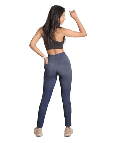 Image of Mehrang Stretchable Gym Pants for Women & Tights for Women Workout with Mesh Insert & Side Pockets