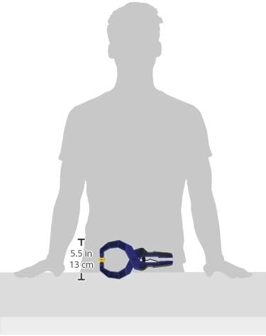 Miniatura 2 de IRWIN Tools - Abrazadera de mano de agarre rápido, 4 pulgadas (1799213), azul (paquete de 2)