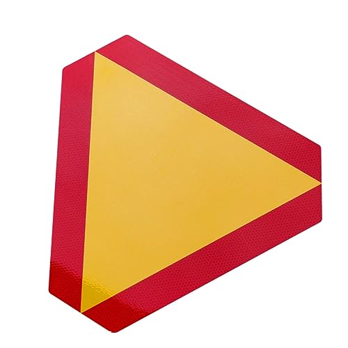 Panneau triangulaire de voiture réfléchissant résistant aux intempéries