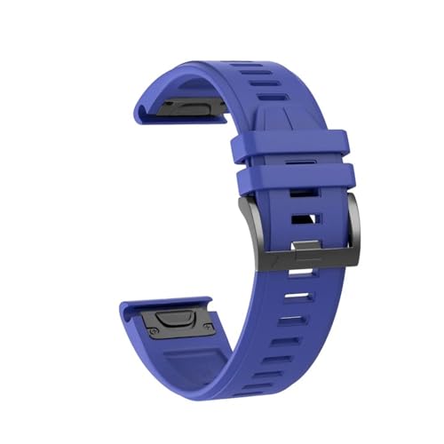[SRMVRNKNNK] Fit For Fenix 7X Pro �Ή��V���R���X�g���b�v Fit For Instinct 2X/6X 6 Pro 5 5X Plus 3HR Fit For Epix Pro �E�H�b�`�o���h(Blue,QuickFit 