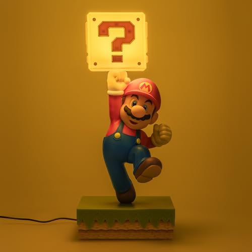 Lámpara de Super Mario Paladone de 35cm Iluminación Regulable USB 5