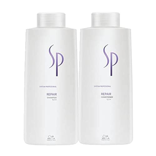1000 Milliliters Wella SP Repair shampoo 1000 ml e balsamo 1000 ml