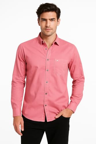Image of Arvest Men?s Cotton Regular Fit Full Sleeve Shirt Combo Soft Breathable Fabric with Button-Down Collar and Chest Pocket Suitable for Office and Outfits