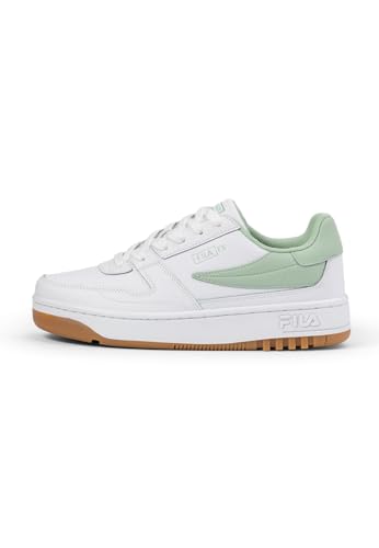 FILA FXVENTUNO L wmn, Zapatillas Mujer, White-Smoke Green, 39 EU