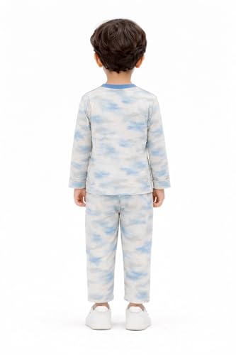 Image of 3BROS BodySuit /Dress for Boys /Girls Full Pajama & Casual Full Sleeves Night Suit Top Combo Kids Set