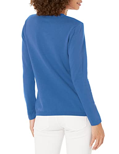 Tommy Hilfiger Women's Casual Sweater, Blue Bonnet Heart, Medium #TOP1