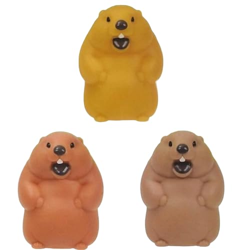 だまることを知らない マーモット × 全3種セット フルコンプ ガチャガチャ カプセルトイのサムネイル