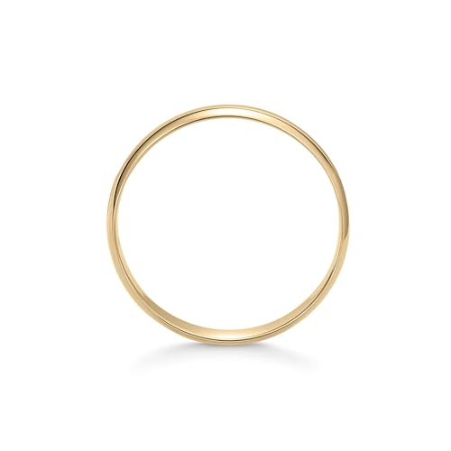 Image of Oxford Ivy 14K /10K Solid Gold 4mm Wedding Band Rings for Women and Men