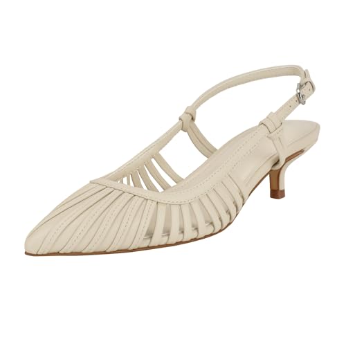 Calvin Klein Women's Movella Pump, Ivory 150, 6