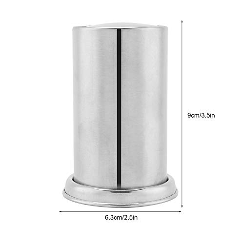 Tandenstokerdoos, tandenstokerdispenser Roestvrijstalen tandenstokerhouder Volledig verzegelde metalen… - Image 5