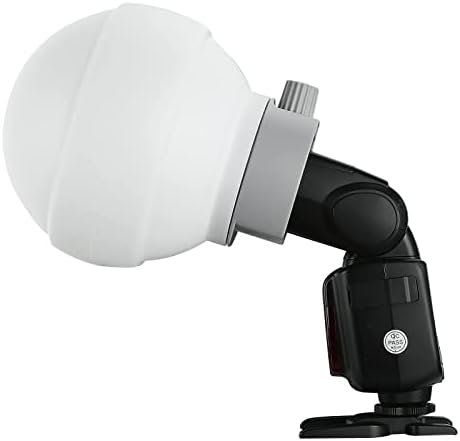 Godox ML-CD15 Foldable Dome Diffuser Kit with 3 Adapters for Godox ML30 ML30Bi ML60 ML60Bi & AD100Pro AD200 AD200PRO & V1 V860III V860II V850III TT685II TT685 Series Flash