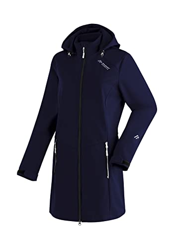 Maier Sports Selina Manteau Softshell Da, Nuit Sky/White, Taille 40 Femme Cover