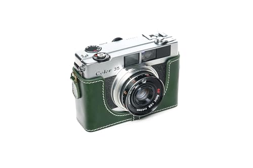 Housse Petri Color 35E cuir véritable vert évite rayures boîtier - 3