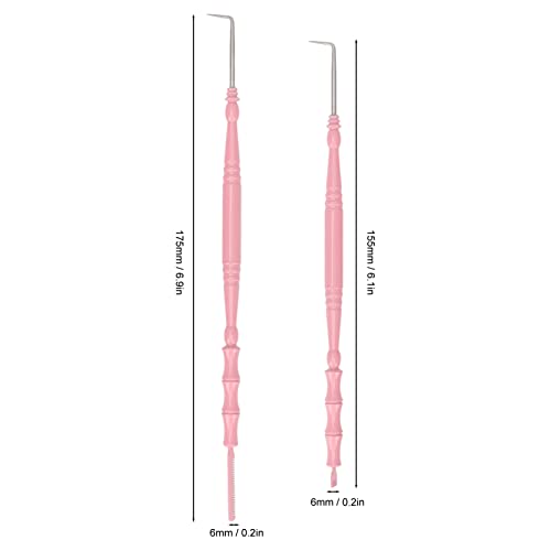 Herramienta de Permanente de Pestanas, Manga de Forma de Articulação de Bambu, Mini Varilla de Eleva