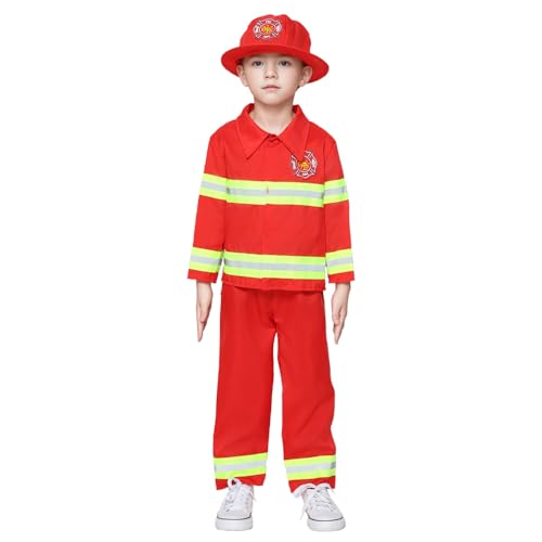 Disfraz de Bombero Infantil para Niños y Niñas miniatura 5