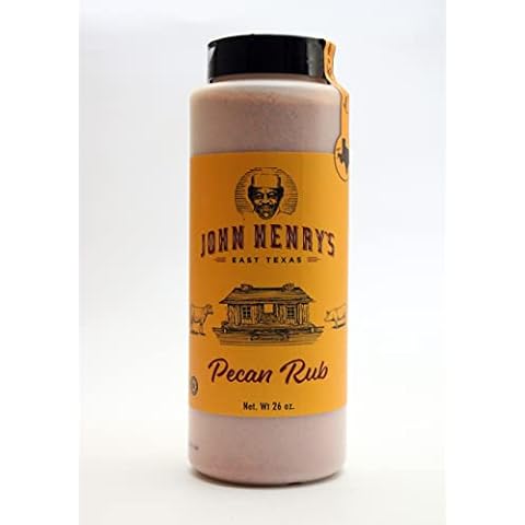 John Henry's Texas Size Pecan Rub BBQ Seasoning - 26 Ounce Cover