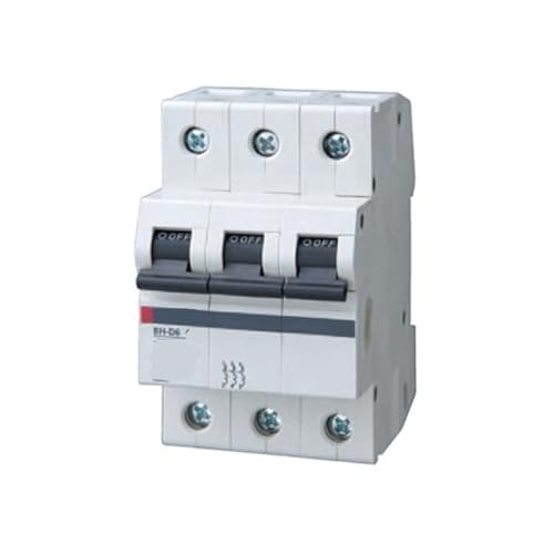Disjoncteur miniature BH-D6 3P 50A stoppe les courts-circuits