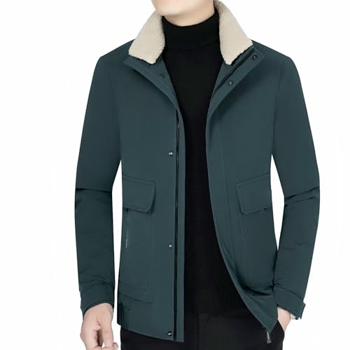 Chaqueta corta de invierno para hombre ligera y cómoda estilo casual 7