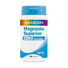 Massigen - Magnesio Superior Zero Zuccheri, Integratore Salino, Basso Contenuto Calorico, Riduce Stanchezza e Affaticamento, 150 g in Polvere
