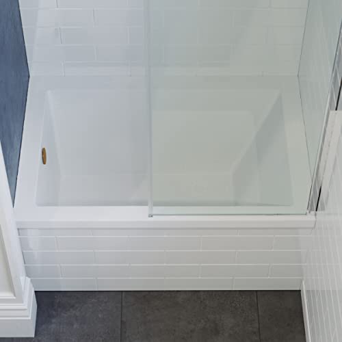 Image of Swiss Madison Voltaire 48 inch x 32 inch Left-Hand Drain Alcove Bathtub