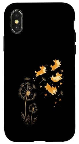 Dandelion Dog Lovers Corgis X}zP[X iPhone X/XS p