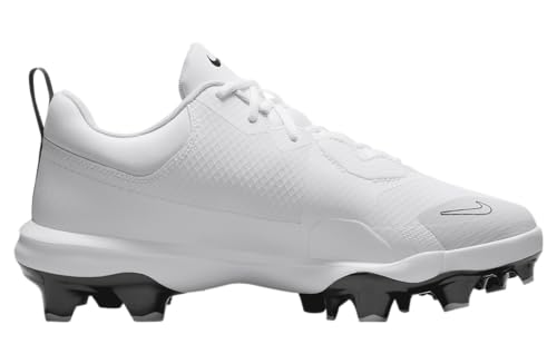 Image of Nike Force Trout 9 Pro MCS Baseball Cleats (FB2908-001, Black /White-Anthracite-Cool Grey)