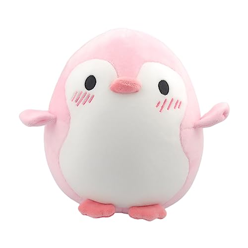 Abaodam muñeca pingüino de Peluche Animales de Peluche de Juguete navideños plushies cumpleaños Doll muñeco de Peluche Juguete de Peluche Partículas de Espuma Rosa