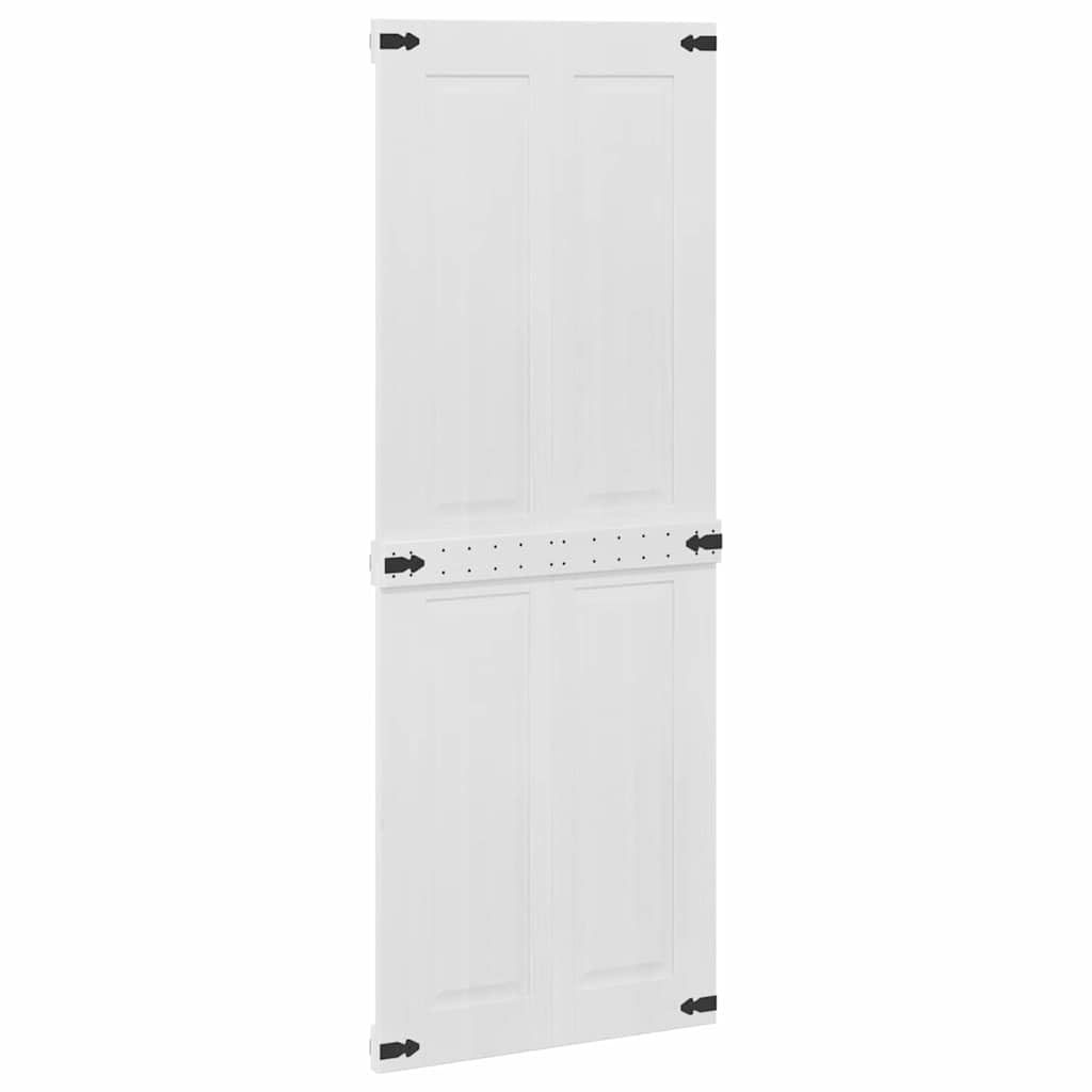 Corona Puerta corredera de madera de pino maciza, 80 x 210 cm, encerada, ahorra espacio, para interiores, habitaciones, puerta de entrada lateral, renovación e instalación