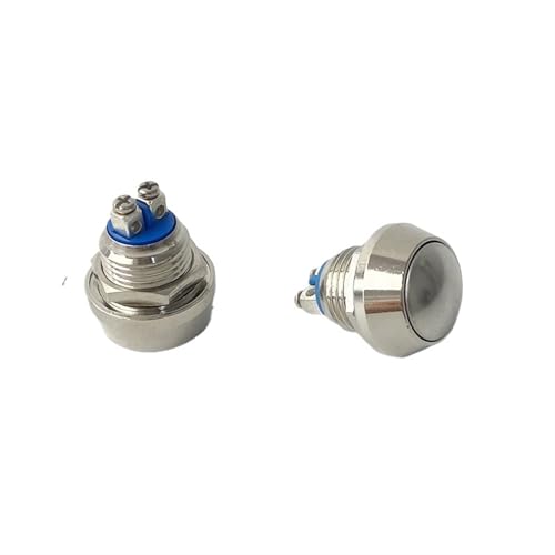 Interruptor de botón de metal para bocina de coche y control de puertas Ar 6