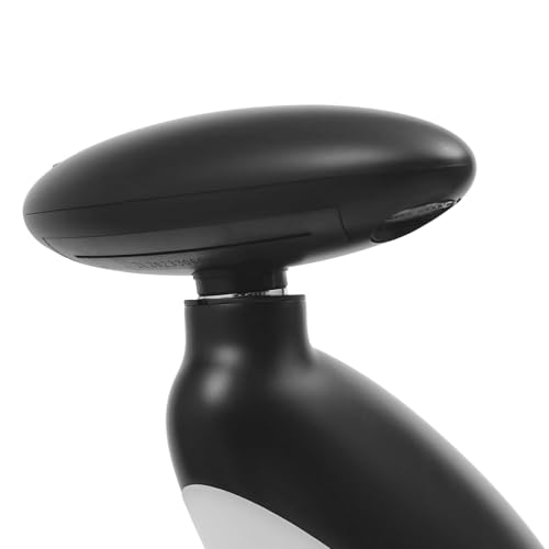 Robinet de salle de bain à 4 modes noir avec douchette extensible et éclairage LED