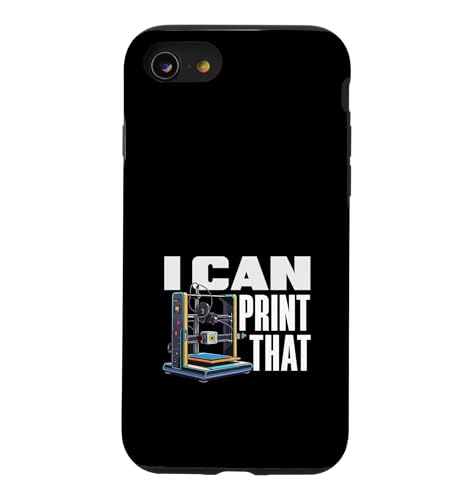 I Can Print That Funny 3D�v�����^�[���[�J�[���D�� �X�}�z�P�[�X iPhone SE (2020) / 7 / 8 �p