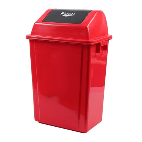Caneca de basura con tapa abatible de 40 L para cocina