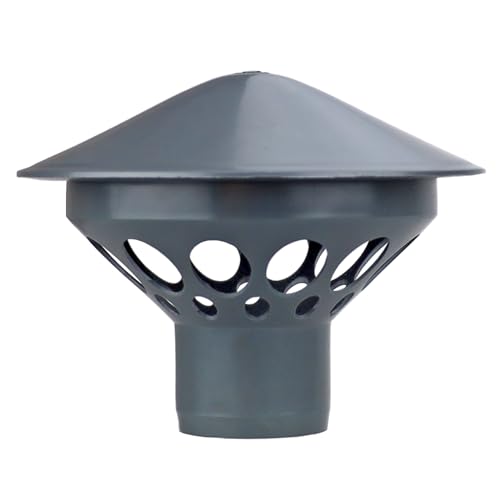 Entlüftungshaube Dachentlüftung Kunststoff Grau 50 HT System